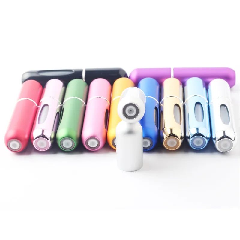 Дорожный удобный пустой мини спрей для парфюма 5 мл|cosmetic container|empty atomizermini refillable |