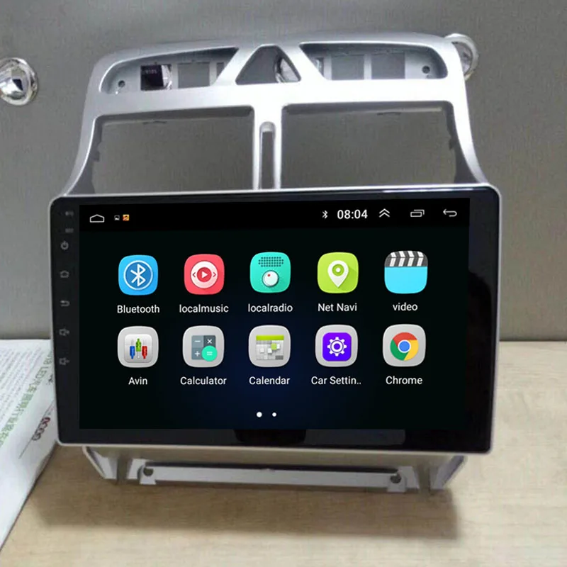 9 &quot2.5D ips Android 8 1 Автомагнитола стерео для peugeot 307 2004 2005 2006 2013 с gps