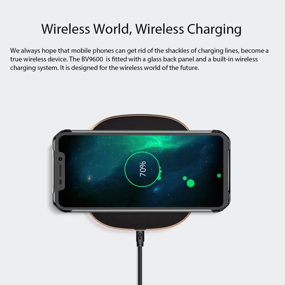 Blackview BV9600 водонепроницаемый мобильный телефон Helio P70 Android 9,0 4 Гб ОЗУ 64 Гб ПЗУ 6,2" 19:9 AMOLED 5580 мАч прочный смартфон