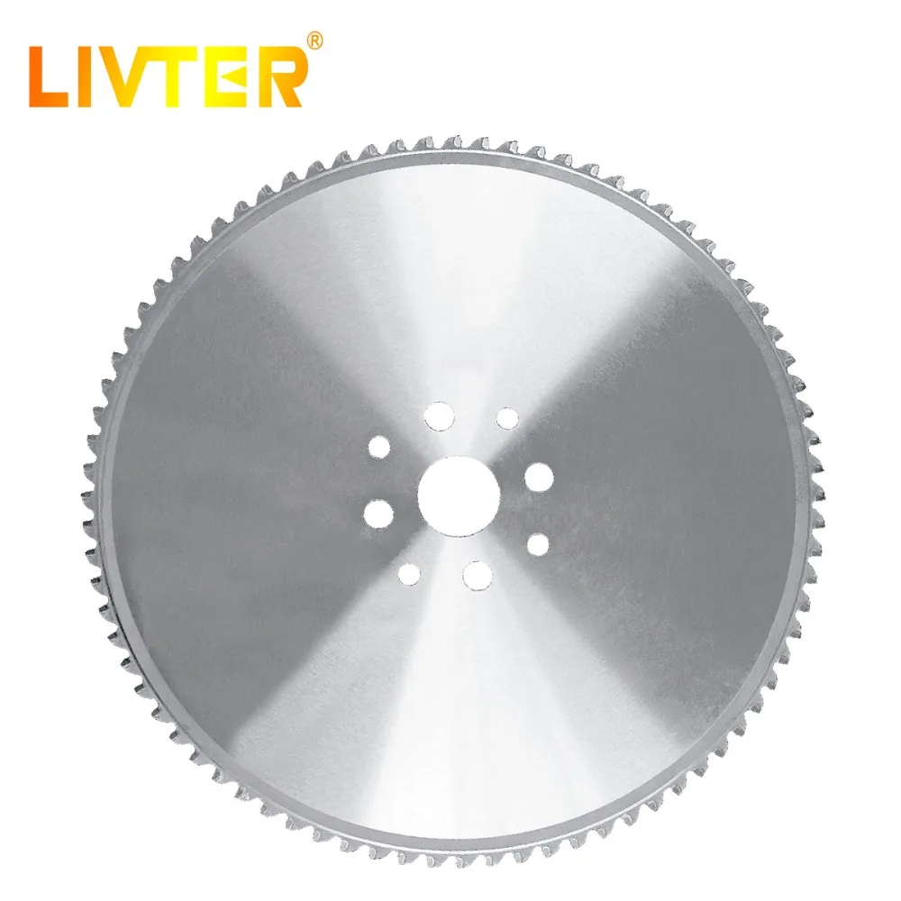 LIVTER Metal Cutting Cold circular Saw blades  for high efficiency cutting steel tools low noise long life high hardness