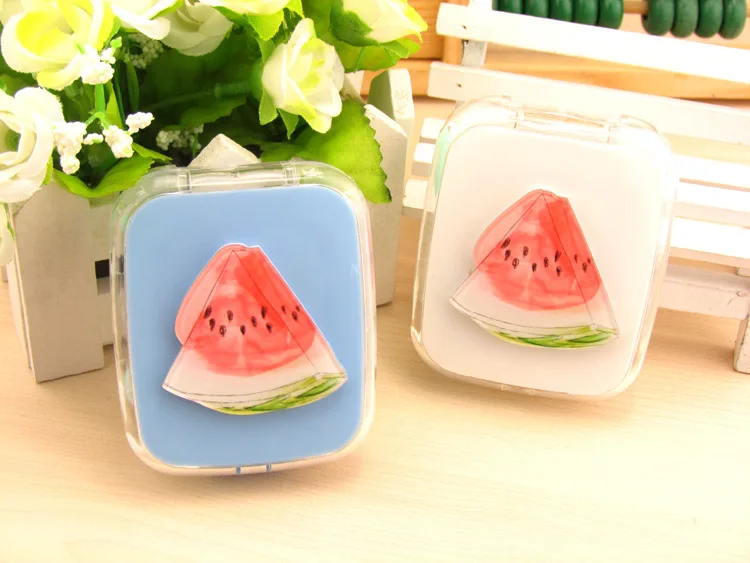 LIUSVENTINA портативный акриловый красивый чехол для контактных линз сделай сам с