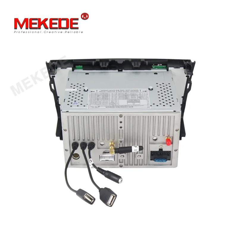 MEKEDE 2 ГБ + 32 Android 9 1 автомобильный мультимедийный DVD плеер аудио радио для Toyota RAV4 Previa