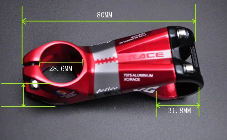 Felice 31 8/35 мм MTB руль для велосипеда 28 6 впереди короткий 80 7 градусов CNC AM/XC горного