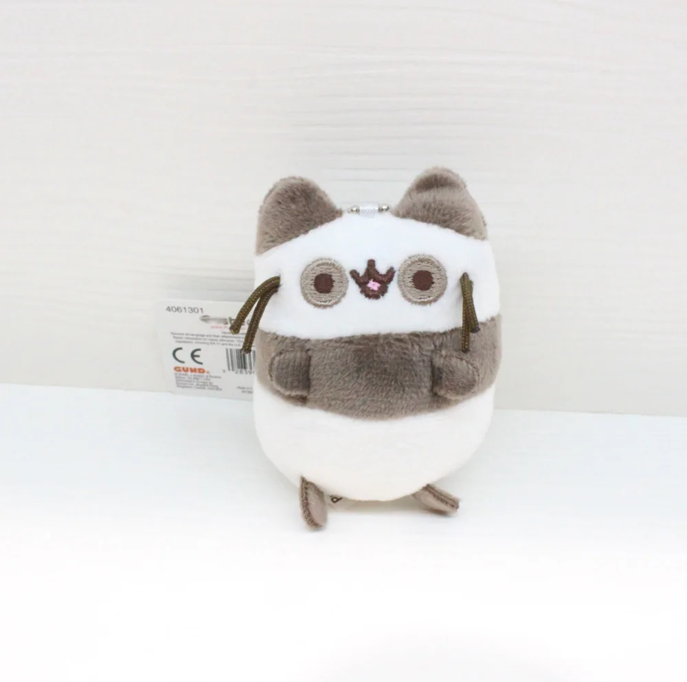 Panada 8CM 14 видов стилей, единорог, Кит, леопард, тигр, панда, Лев, котики, Civet Cat, 8 см, мягкая подвеска для ключей, кукла, игрушка SYTJ - Цвет: Panada 8CM
