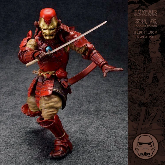 1/16 фигура Bandai Топ общее воплощение фильма серии стальной рыцарь-errant 18 см готовой
