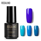 Гель-лак для ногтей ROSALIND 1S 7 мл, популярная серия синего цвета, СВЕТОДИОДНЫЙ УФ-лак, полуперманентный Гель-лак для ногтей, отмачиваемый Гель-лак для ногтей