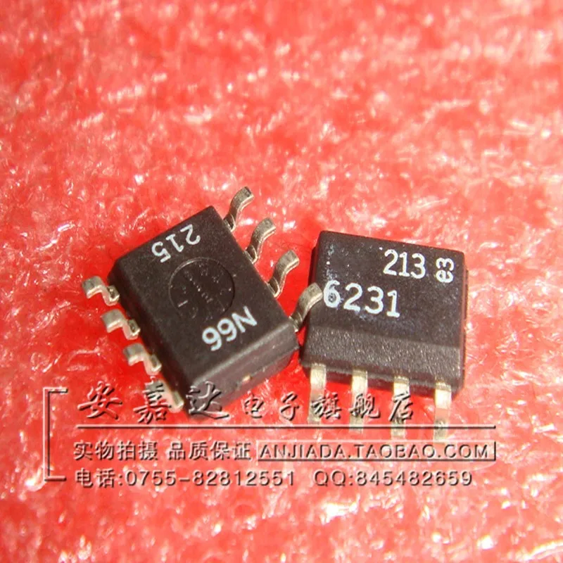 

Модуль LT6231 LT6231CS8 SOP8 оригинальный и новый Бесплатная доставка