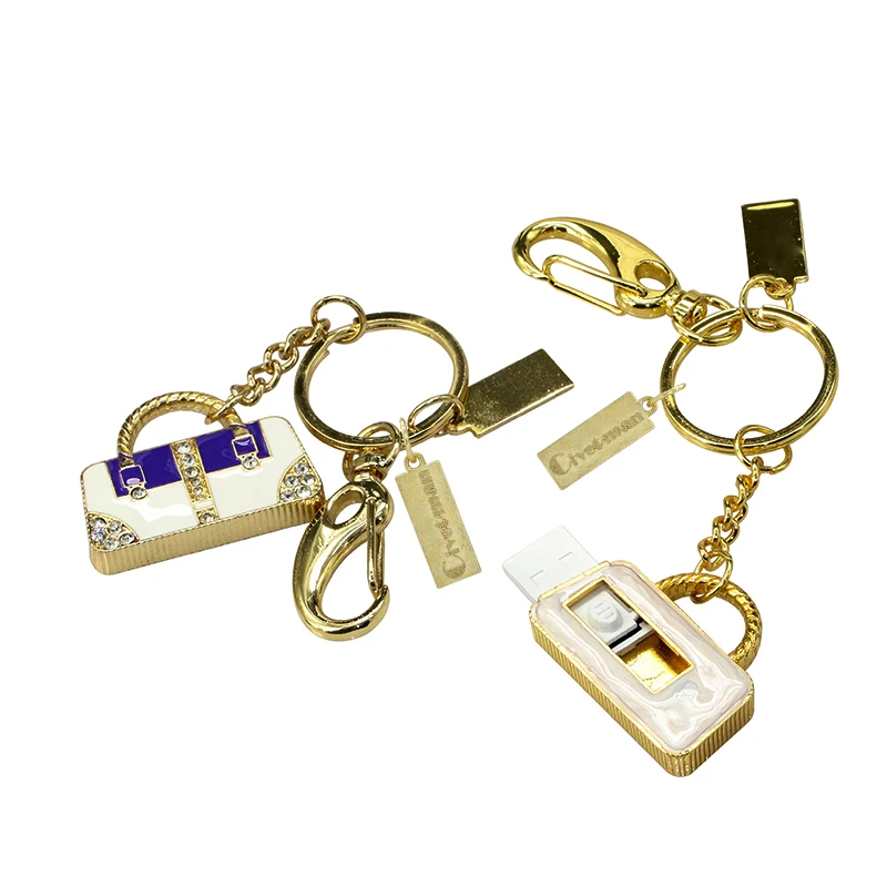 USB флеш-накопитель, ювелирный брелок, кристалл, Роскошная сумочка, 8 ГБ, флеш-накопитель, 16 ГБ, карта памяти, 32 ГБ, флеш-накопитель, 64 ГБ, флешка, подарок