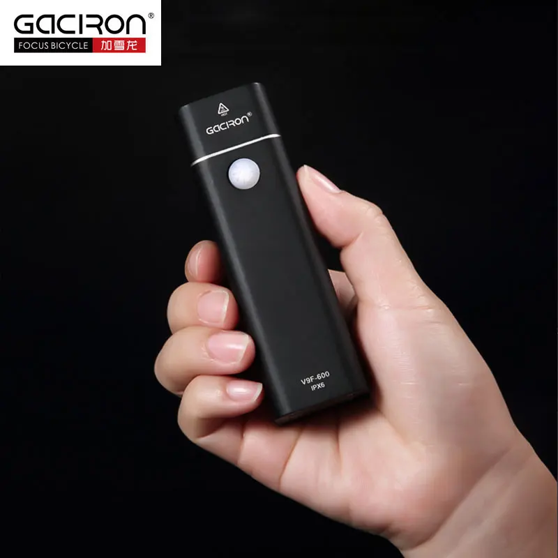 Gaciron V9F-600 велосипедный фонарь USB зарядка внутренняя батарея XGP3 светодиодный дневной свет тон Велоспорт освещение фонарик Фонарь
