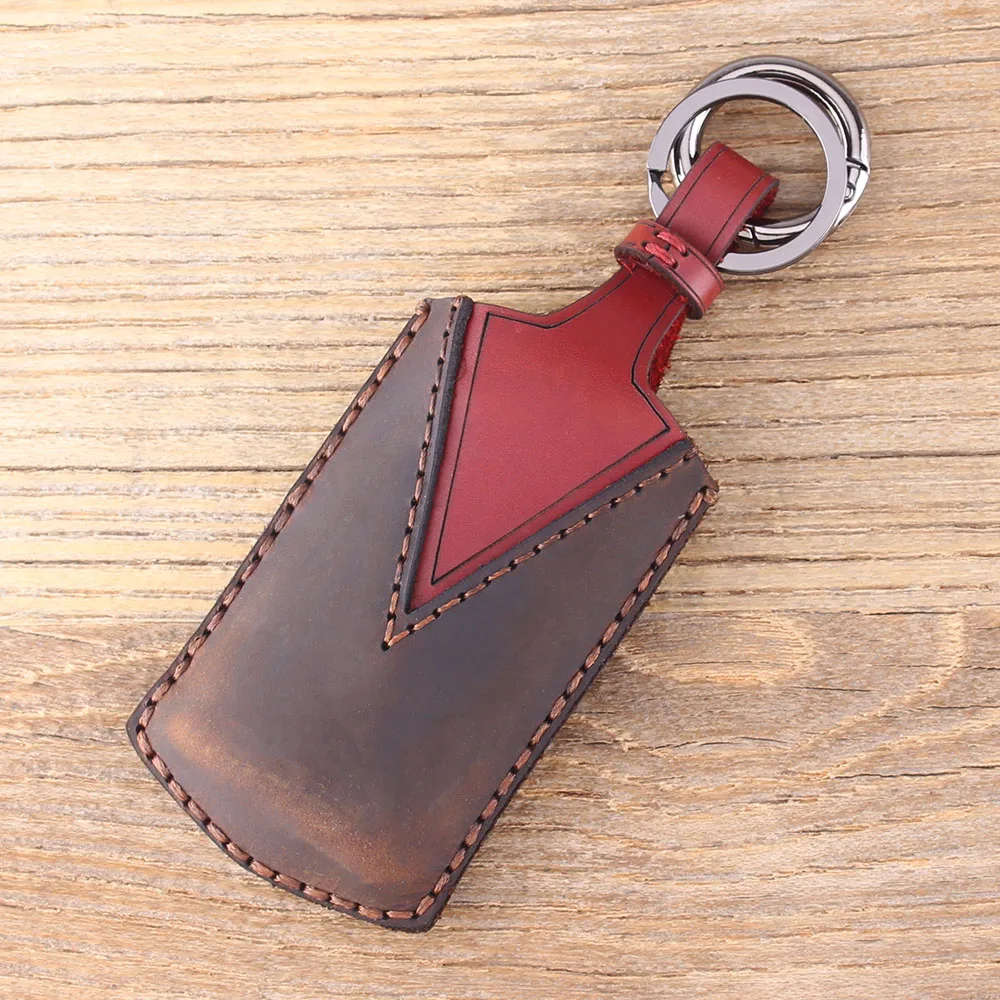 Чехол для ключей KEYYOU из натуральной кожи автомобиля чехол Cadillac CTS XTS DTS пульт