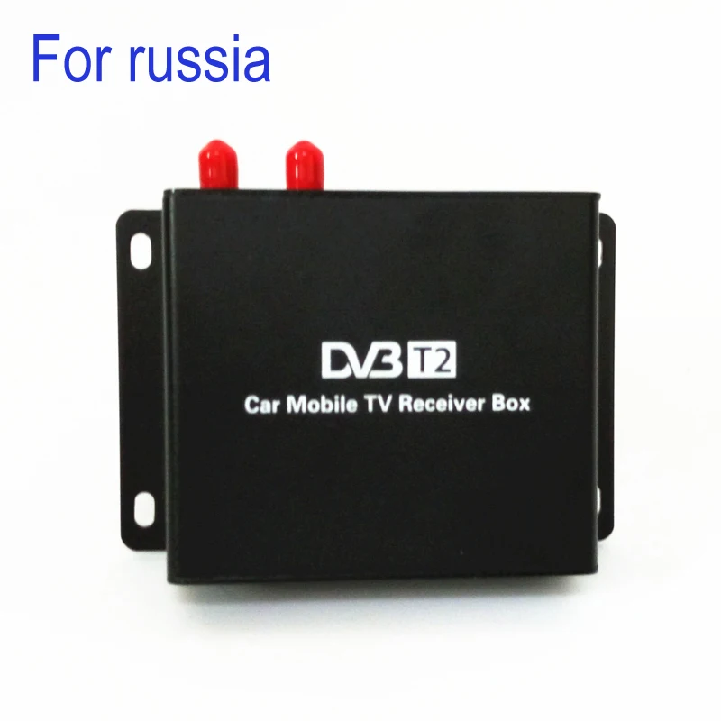 160 190 км/ч DVB T2 автомобильный тв тюнер MPEG4 SD/HD 1080P цифровой ТВ приемник для