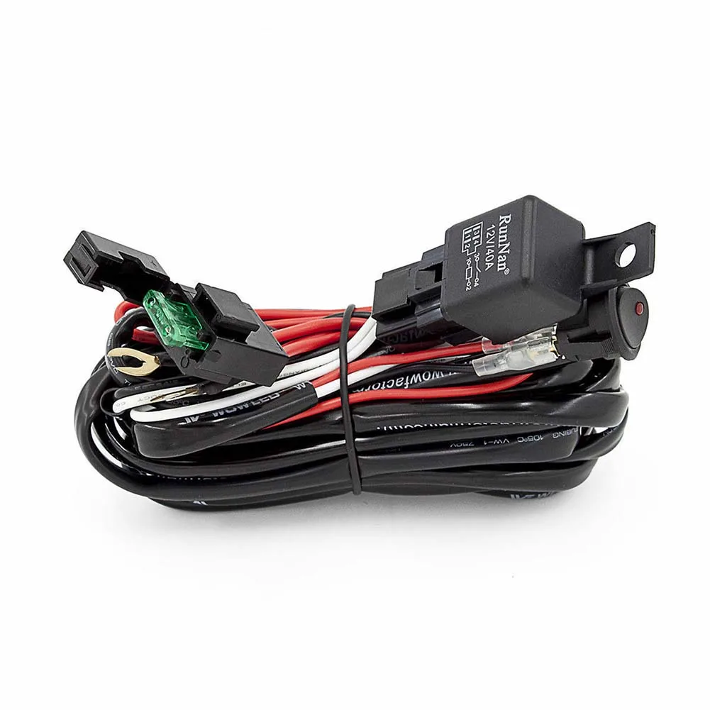 Универсальная проводка релейный Комплект для подключения 2 светодиодных рабочих