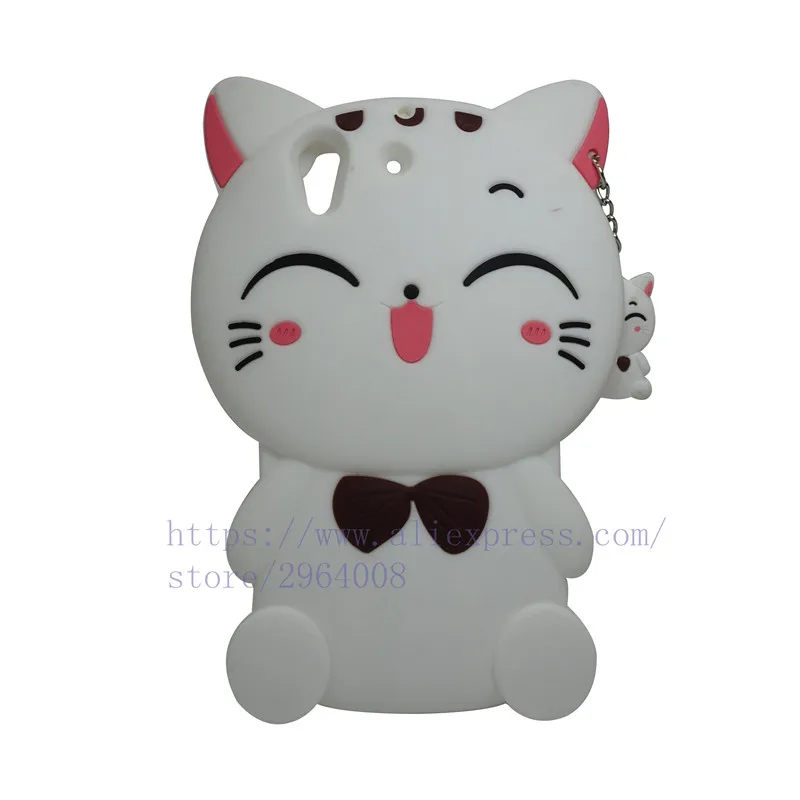 TRISEOLY 3D с изображением из мультфильма Lucky Cat Силиконовый чехол для huawei Y6 2 CAM L21 Honor 5A 5