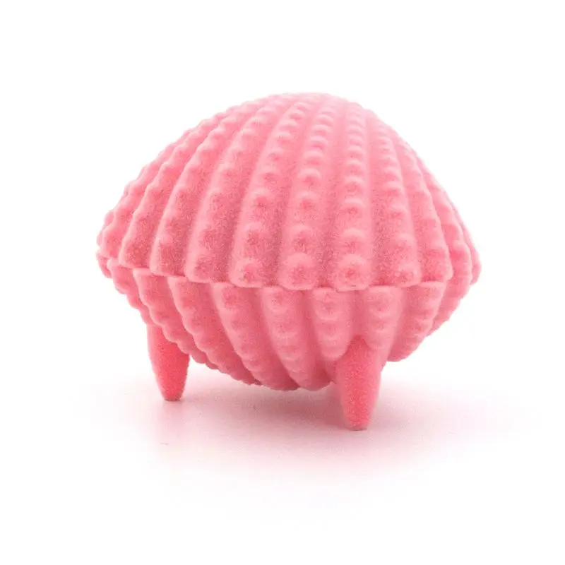 Pink Розовая бархатная Подарочная коробка, кольцо, серьги, Подарочная коробка для ювелирных изделий, для свадьбы, помолвки, дисплей, держатель - Цвет: Pink