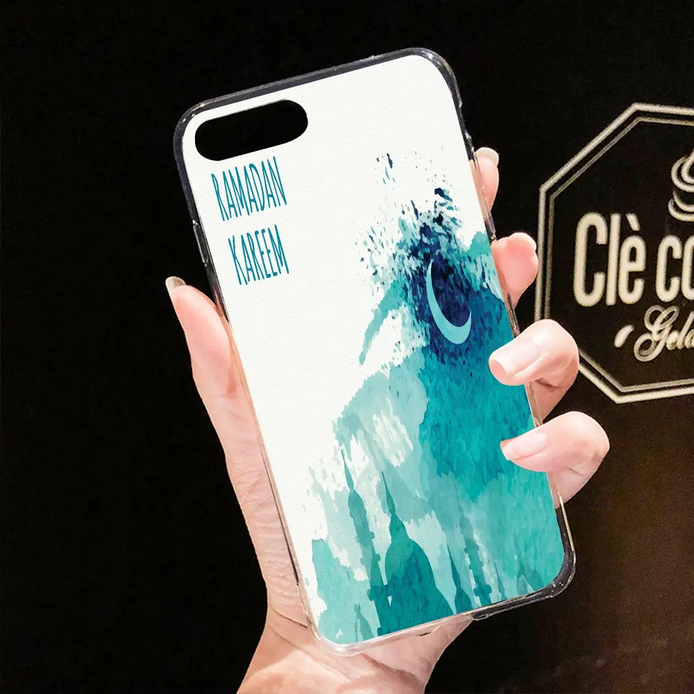 Caseier Рамадан Moon фестиваль Телефон чехол для iPhone 6 S 7 8 плюс XR X Pattern XS MAX Caso |