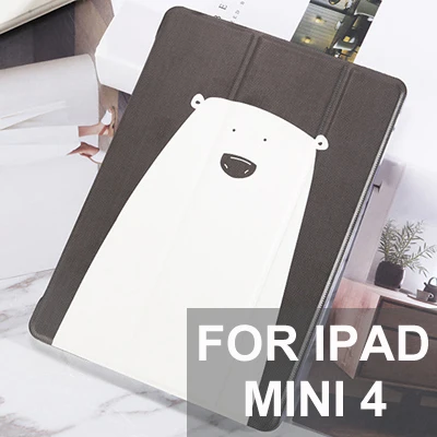 C2 For iPad mini 4 Чехол для нового iPad 9,7 дюймов Прекрасный морская выдра окрашенные Стенд задняя крышка для iPad 2/3/4 Mini 5 флип противоударный Fundas Capa - Цвет: C2 For iPad mini 4