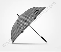 112cm auto open antique anti thunder fiberglass business windproof swallow gird umbrella waterpoof commercial check parasol