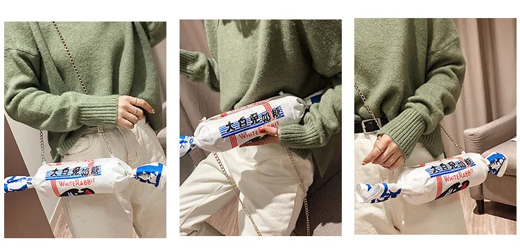 Новая женская сумка Милая парусиновая белая кроличья кремовая конфетная оригинальная сумочка женские сумки через плечо