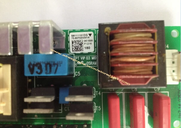 75.8EF02G001A (znn24307 _ a) проектор детской яркости VIP180W PT VIP 03 MID для OSRAM блок питания