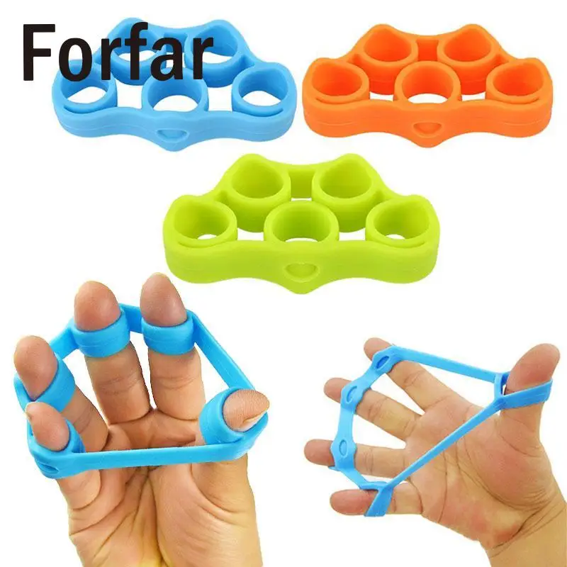 3 шт. силиконовые эластичные ленты для занятий спортом|finger gripper|finger hand trainerwrist grip |
