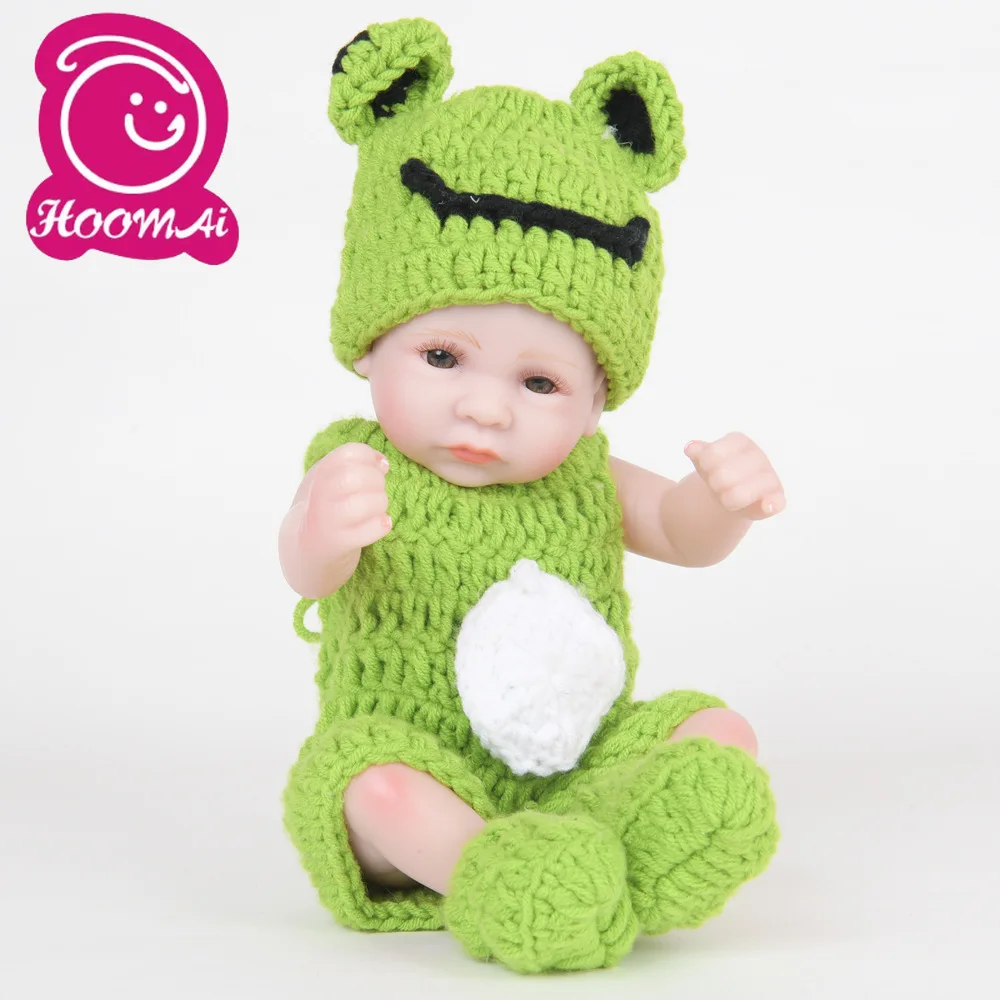 Полностью силиконовые виниловые куклы 10 дюймов Новорожденные настоящие для