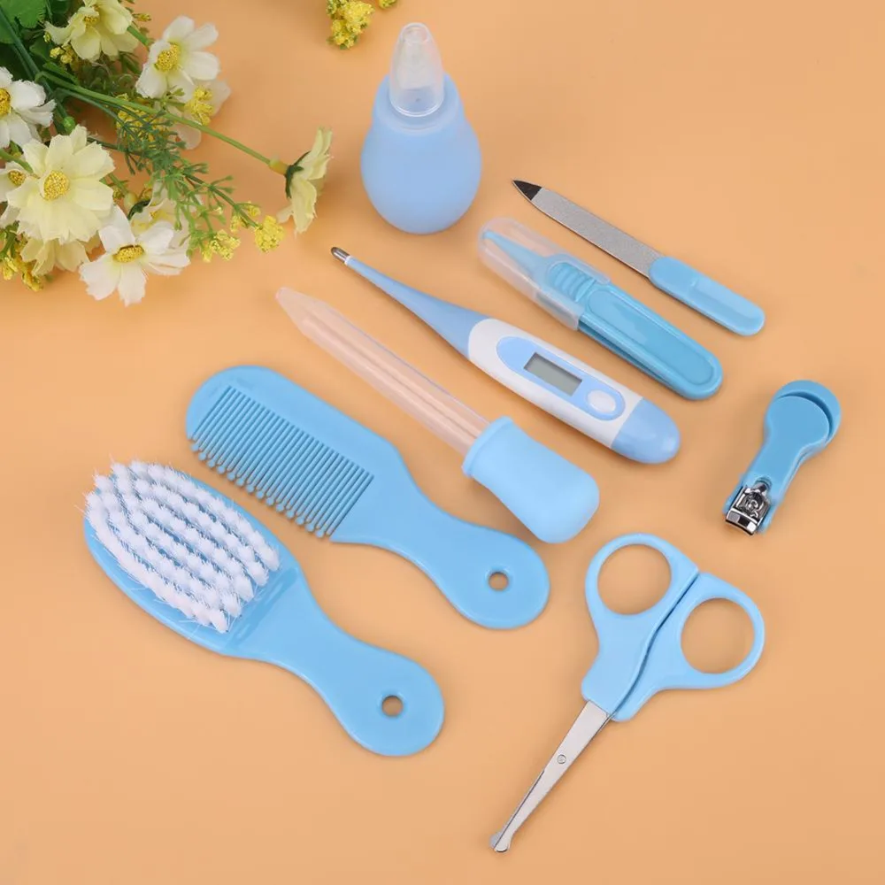 9 шт./компл. удобная повседневная детская машинка для стрижки ногтей ножницы
