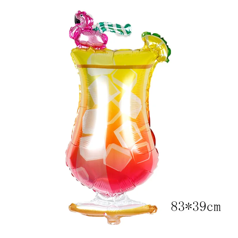 SP00204 flamingo cup 1 шт. большое шампанское вино чашка фляга для виски шар алюминиевая фольга гелий Свадьба Любовь День рождения, вечеринка, фестиваль украшения Globo - Цвет: SP00204 flamingo cup