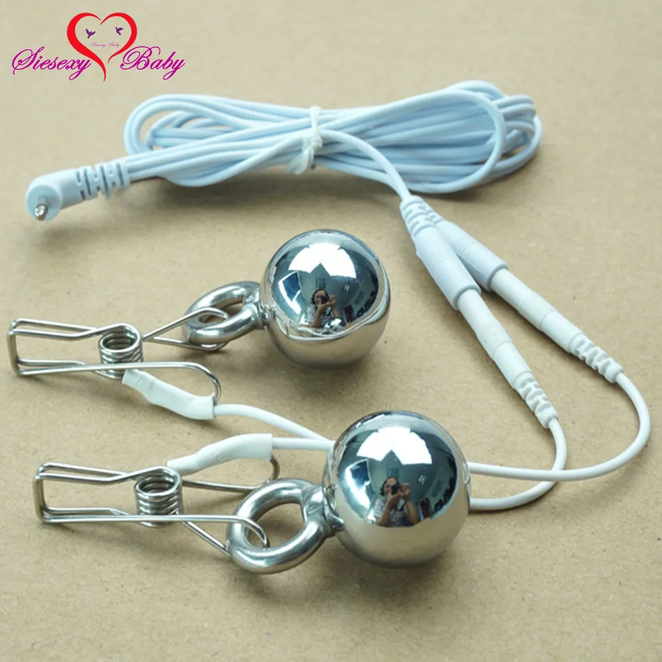 1 пара электрошоковая Женская кисточка грудь тяжелый зажим для сосков наклейки