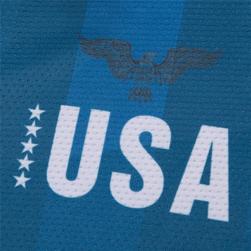 100% полиэстер США Велосипеды Джерси Pro Team гоночный велосипед Цикл Велосипед