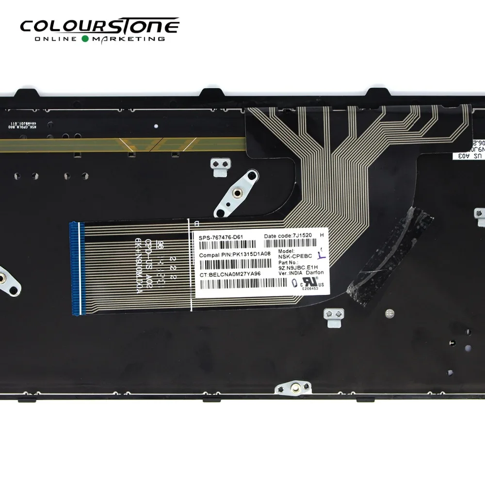 Новая американская Клавиатура для ноутбука HP ProBook 640 440 G1 445 G2 645 430 с черной
