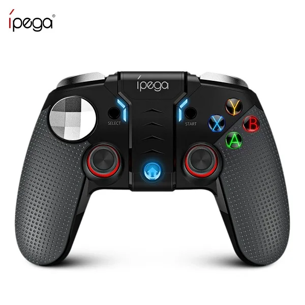 IPEGA PG-9099 беспроводной игровой контроллер Bluetooth геймпад Вибрационный Телескопический джойстик для телефона Android Windows PC tv Box - Цвет: Черный