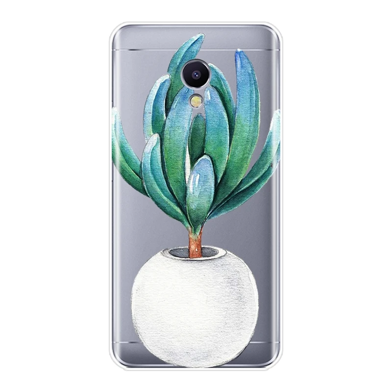 Мягкий силиконовый чехол для телефона Meizu M6 M6S M6T M5 M5C M5S M3 M3S M2 с цветами Note|Бамперы| |
