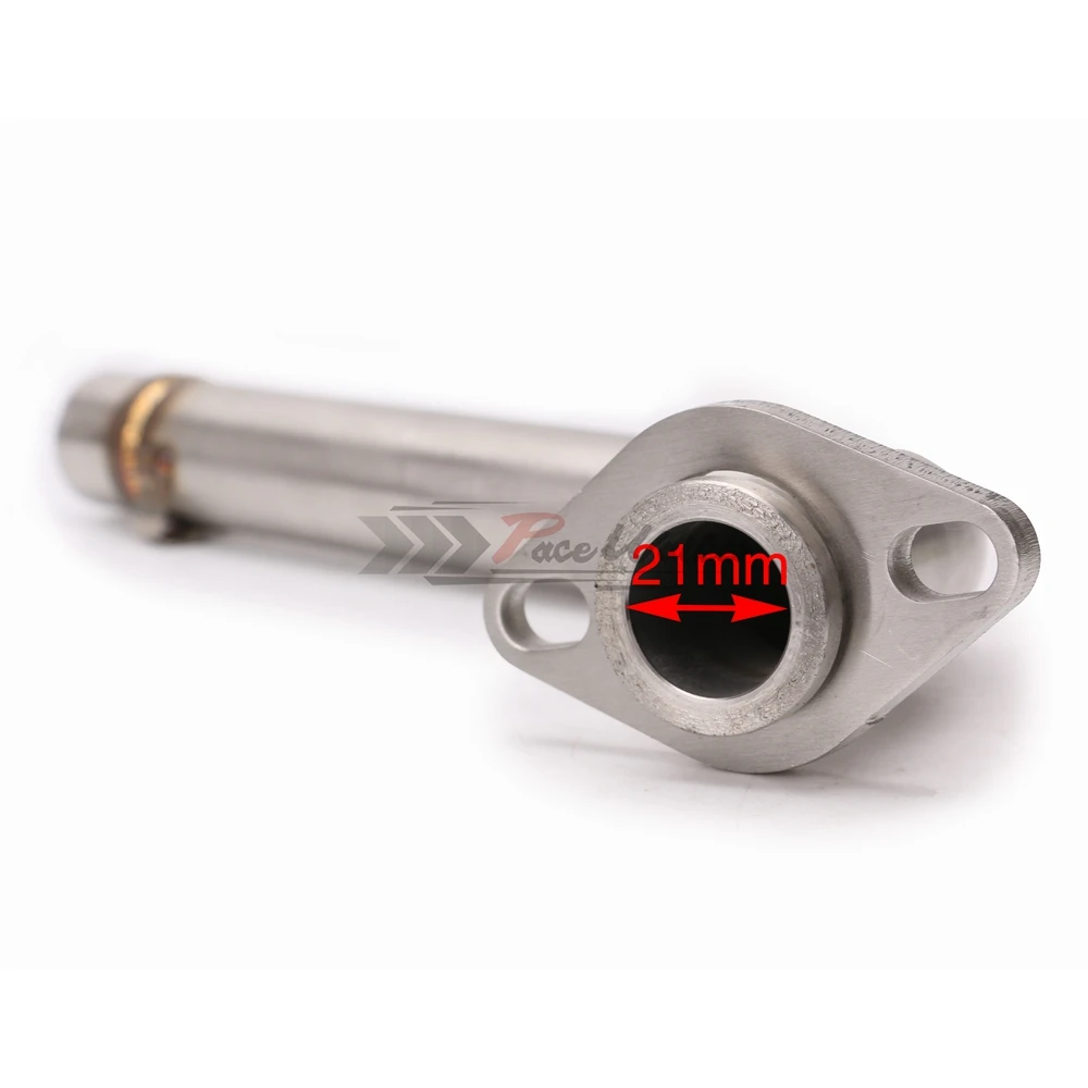 Переднее модифицированное соединение труба скутер Escape глушитель полная система