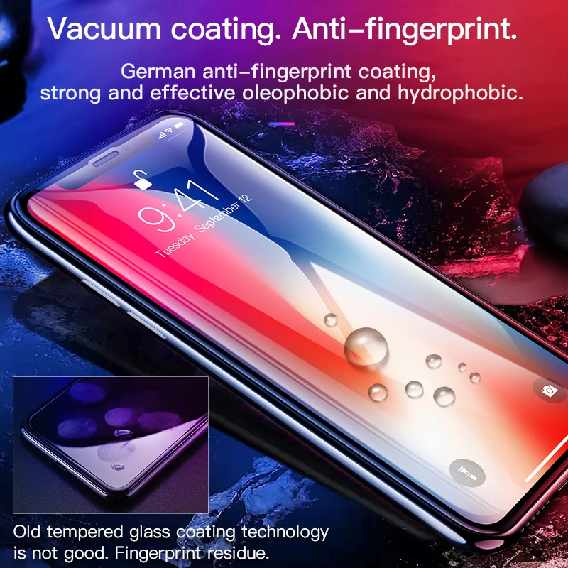 Новинка 2018 закаленное стекло HOCO для Apple iPhone XR Full HD протектор экрана защитный клей