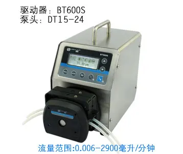

BT600S DT15-24 Lab Food Industrial Basic Speed Variable Big flow Peristaltic Filling Dosing Pump 0.07-2240ml/min