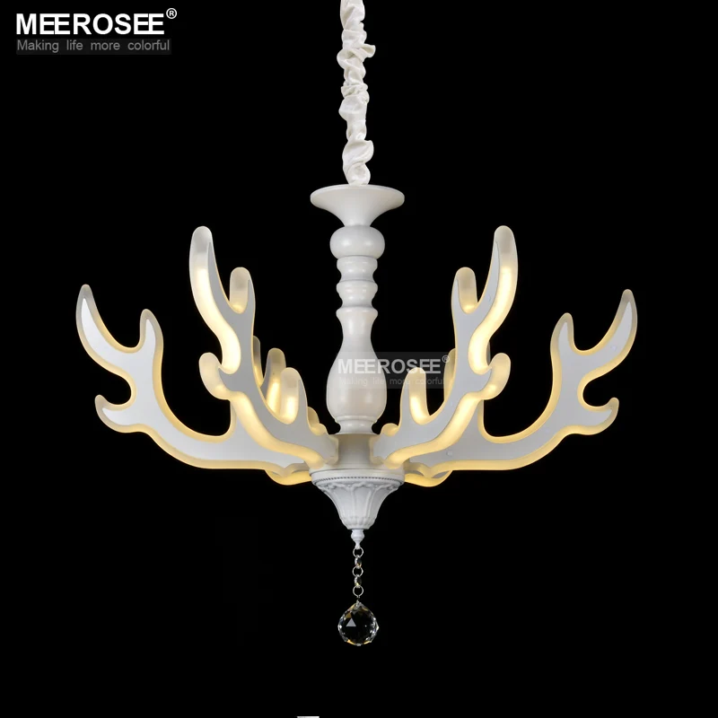Современная светодиодная люстра акриловый потолочный светильник в виде рога