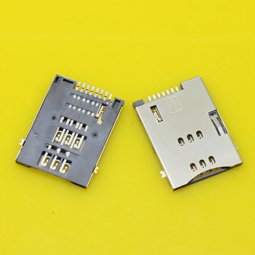 Replacement push Memory card reader holder socket connector tray slot module 2pcs/lot. | Мобильные телефоны и аксессуары