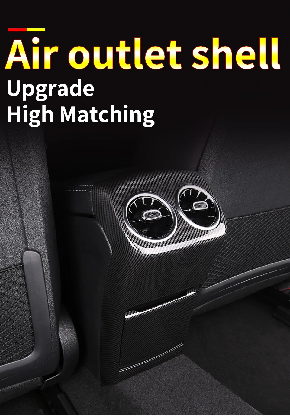 Задняя выхлопная вентиляционная полоса для Mercedes w177 amg/класс А mercedes класс А w177 класе планки/a180 Mercedes класс w177 аксессуары