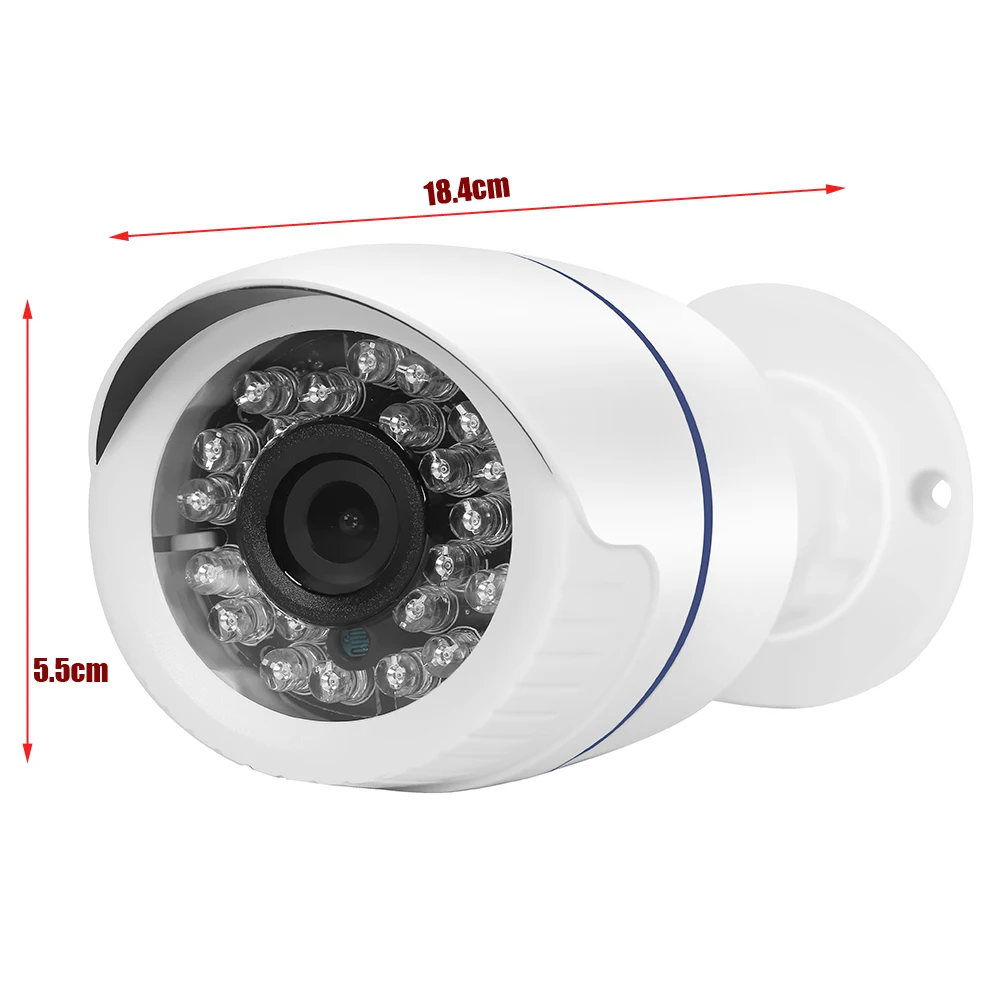 Камера видеонаблюдения AHD Full HD 1080P 1/3 ''XM chip F22 24IR 3 6 мм Датчик объектива