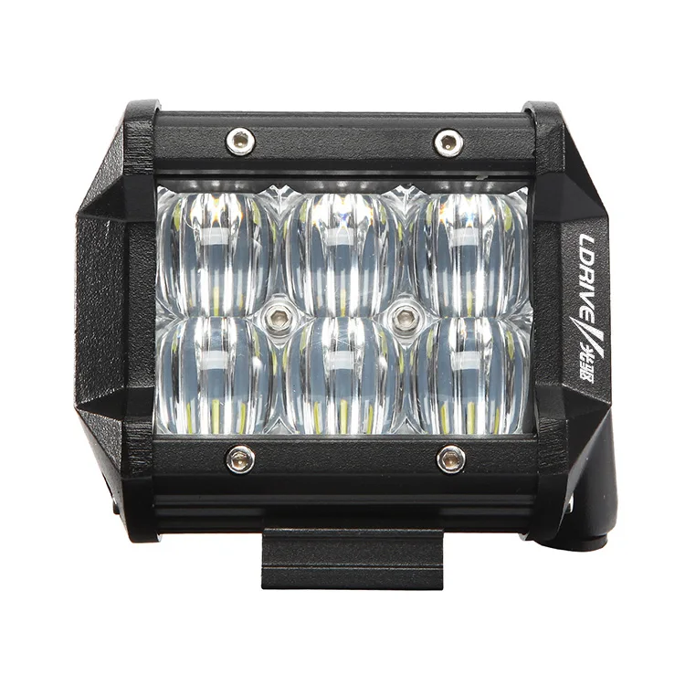 30W Flood Beam LDRIVE 5D 30 Вт Светодиодный светильник бар 4 ''Пятно Наводнений автомобилей SUV 4WD 4x4 грузовик Лодка Трактор вагон трейлер Авто ATV внедорожник головной светильник 12V 24V - Цвет: 30W Flood Beam