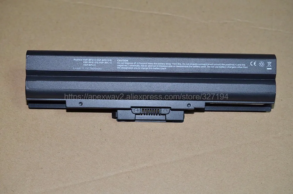 Apexway 9 ячеистая для ноутбука Батарея для sony VGP-BPS13A/R VGP-BPS13AB VGP-BPS13B/B VGP-BPS13B/Q VGP-BPS21 VGP-BPS21A VGP-BPS21B