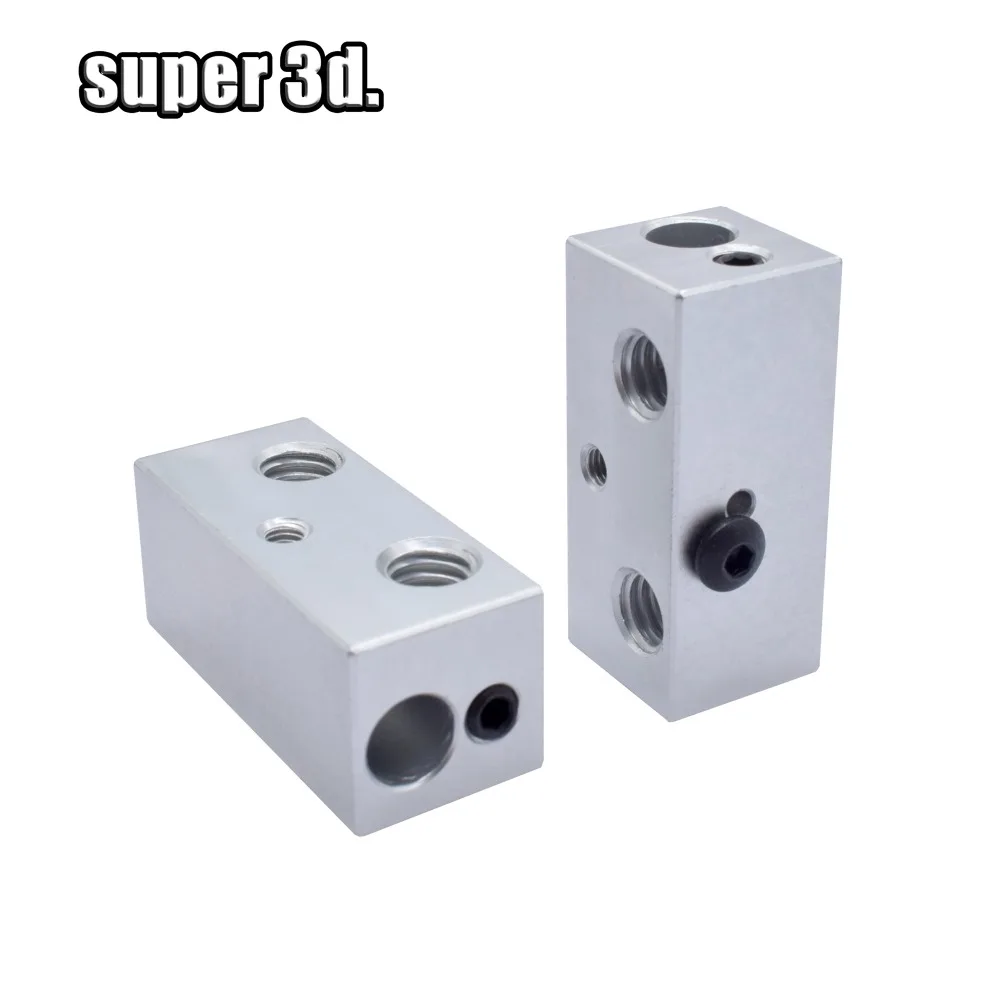 1/2 шт. алюминиевые нагревательные блоки для 3D принтера|3d printer|printer 3d3d color printer |