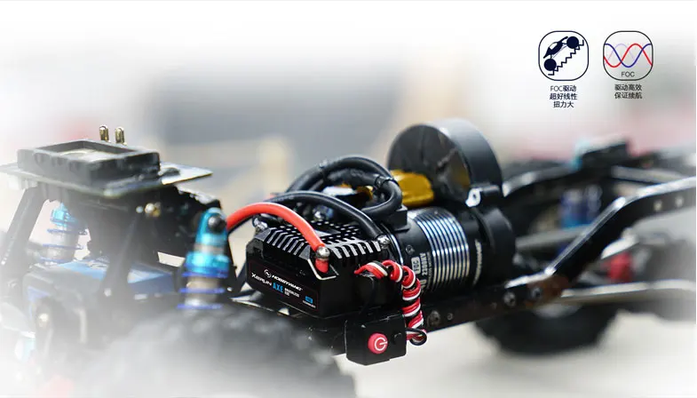 Hobbywing XERUN топор сенсорный бесщеточный 540 двигатель+ ESC для TRX-4 SCX10 1/10 rc автомобиль 1200KV/1800KV/2300KV