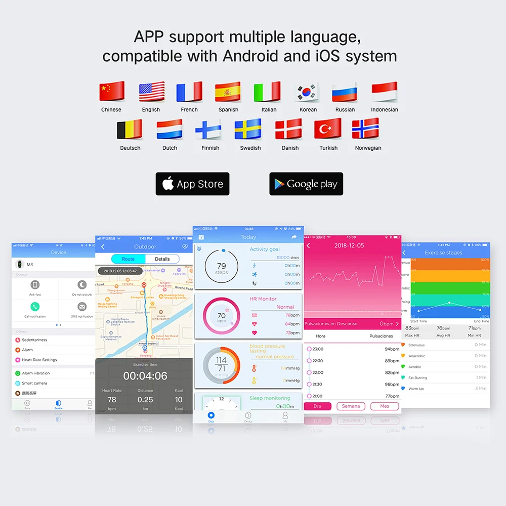 LEMDIOE Смарт-часы для мужчин IP68 Водонепроницаемый Фитнес-браслет с измерением
