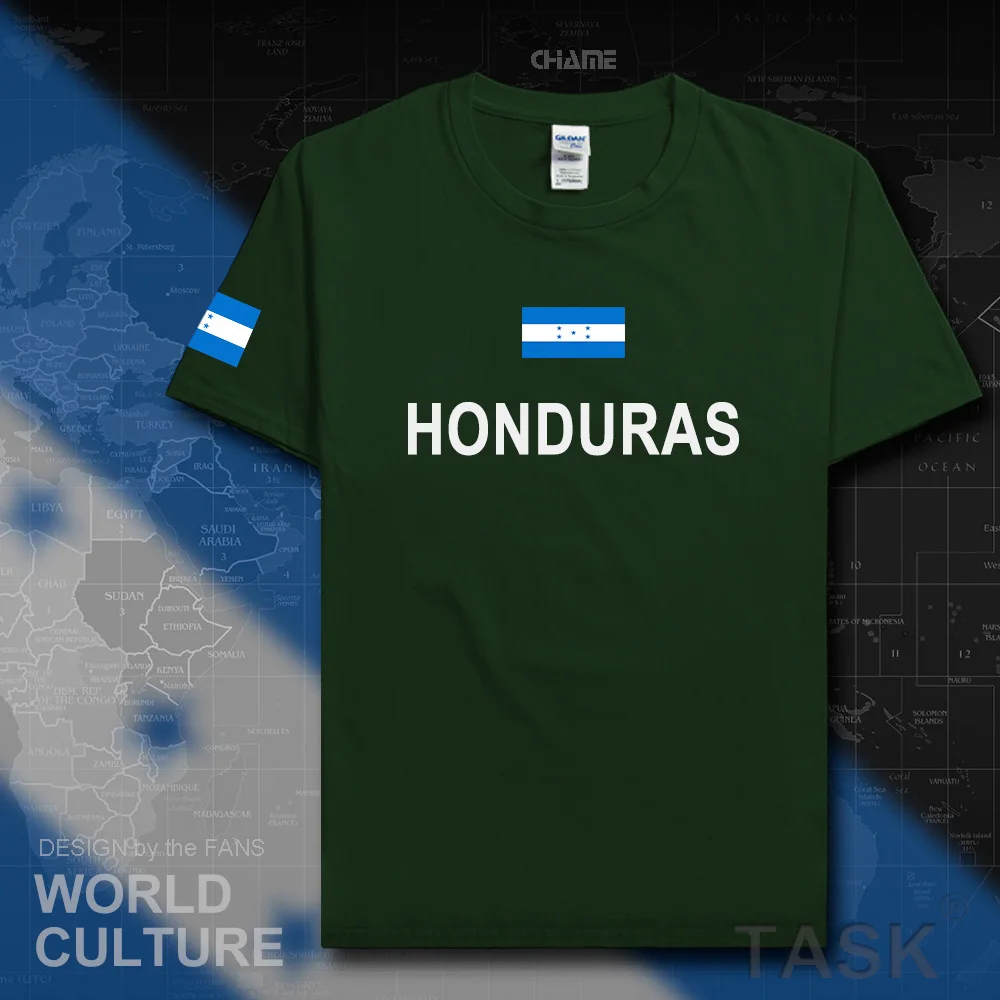 Гондурасская Мужская футболка Мода 2017 трикотажные изделия сборной страны 100%