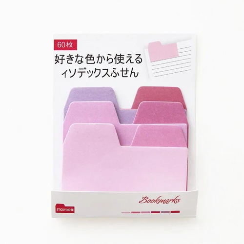 Long-style C 1 шт. разноцветный блокнот Kawaii Канцелярские индексы sticky notes Office escolar School memos принадлежности для студентов(tt-2856 - Цвет: Long-style C