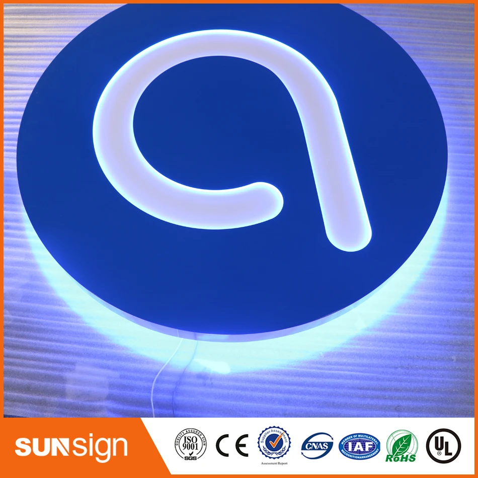 Световые вывески светодиодный светильник коробка букв вывесок для клиентов из