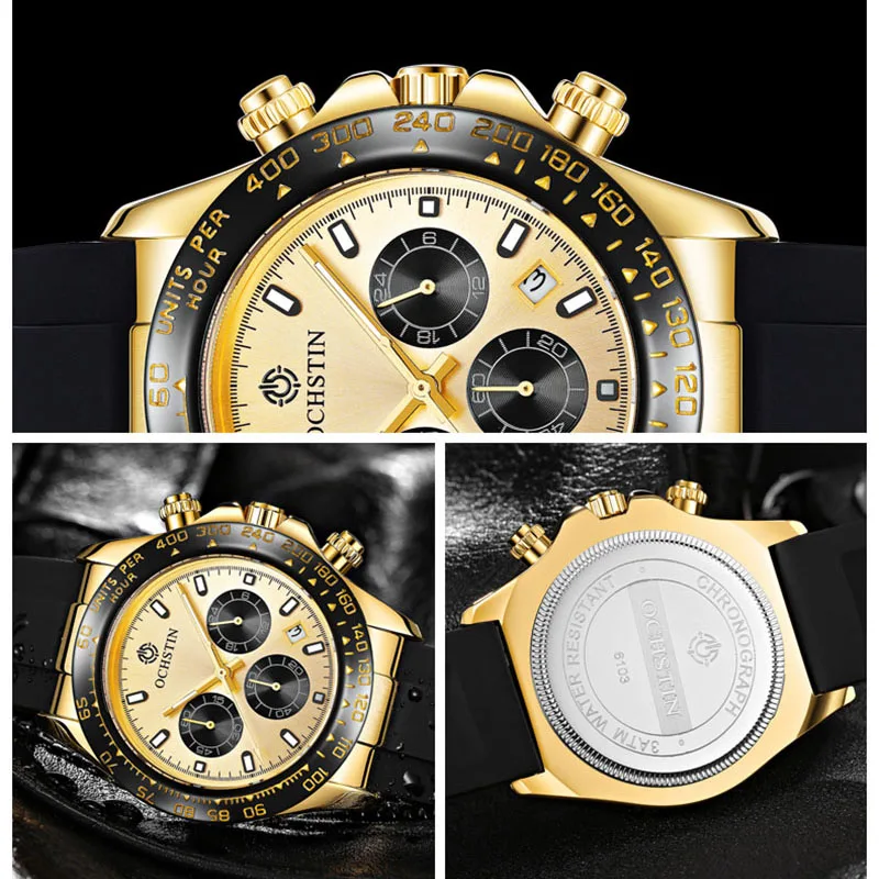 

Men's Watches Military Luxury Watch Mens Quartz Sports Waterproof Date Clock Fashion Chronograph Watch Man Relogio Masculino