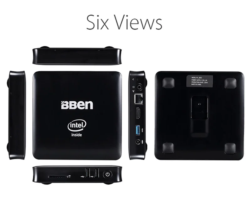 Bben MN11 Mini PC Windows 10 Intel Z8350 Процессор HD Графика ТВ Box Stick компьютерные Wi Fi BT4.0 2 г/4G 32 г/6 4G