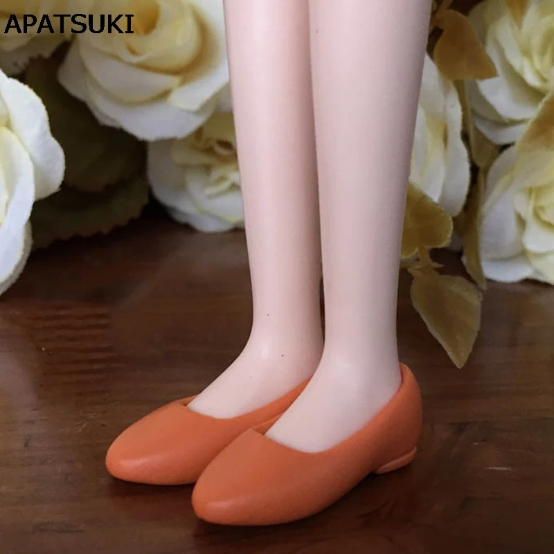 Оранжевая обувь на плоской подошве для кукол Blythe 1/6 модная куклы Licca мини Момоко